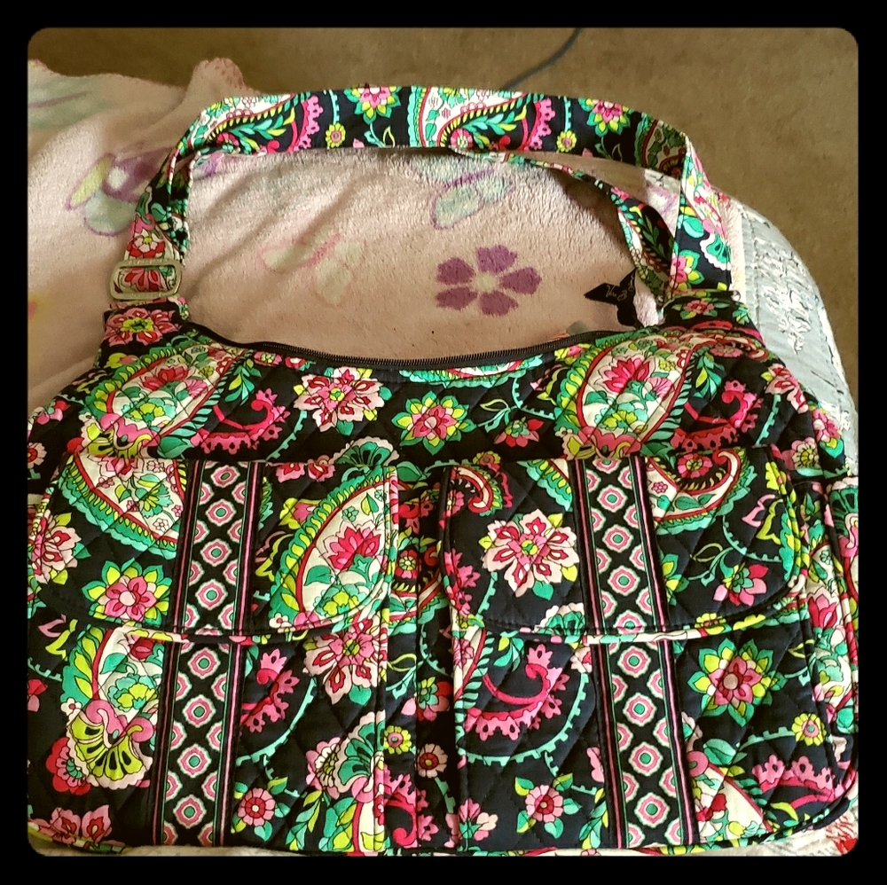Vera bradley cargo sling retired print